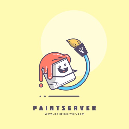 Paintserver illustration