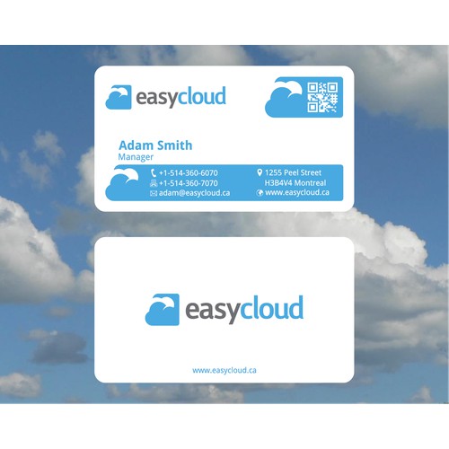 New business card wanted for Easycloud