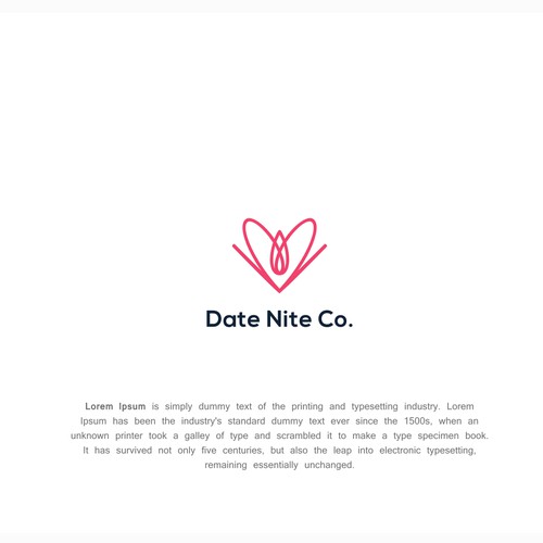 Design a logo for an events company to appeal to young couples