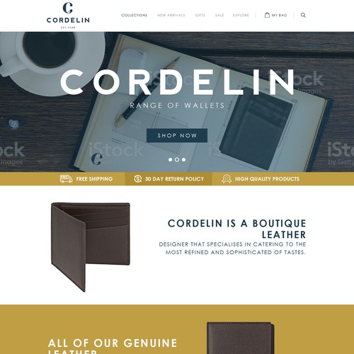 High Level Design for a Luxury London Brand 