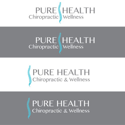 Chiropractor Wellness Logo