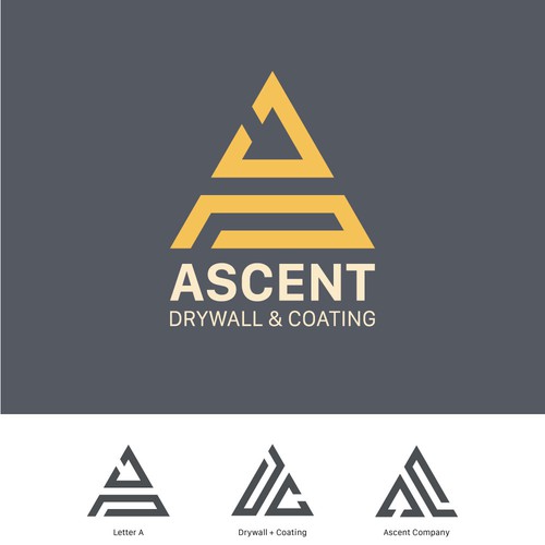 Logo for painting and drywall company