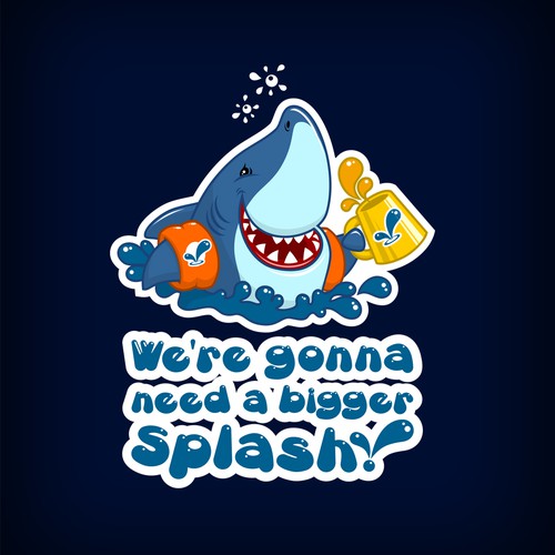 Drunk Shark Design for Splashscore!