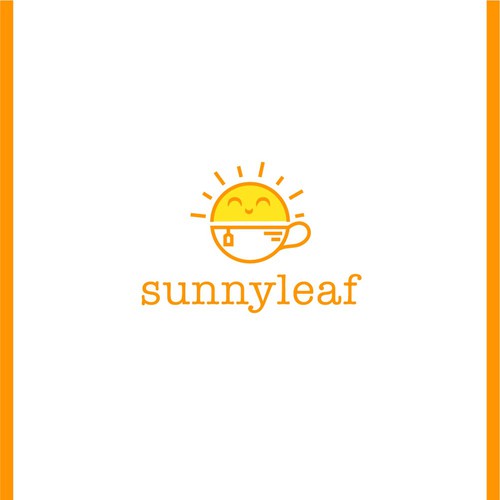 Fun logo for the Tea brand.