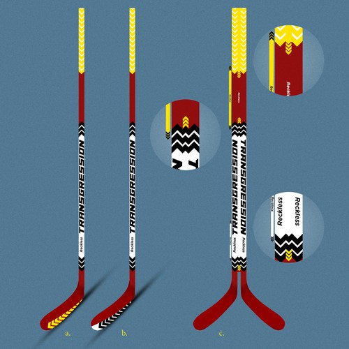 Hockey's stick graphic idea