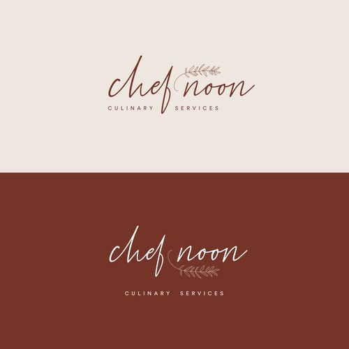Logo concept for a high-end catering company
