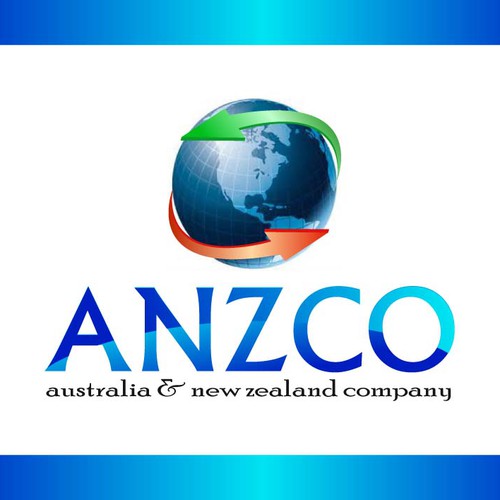 Create the next logo and business card for ANZCO 