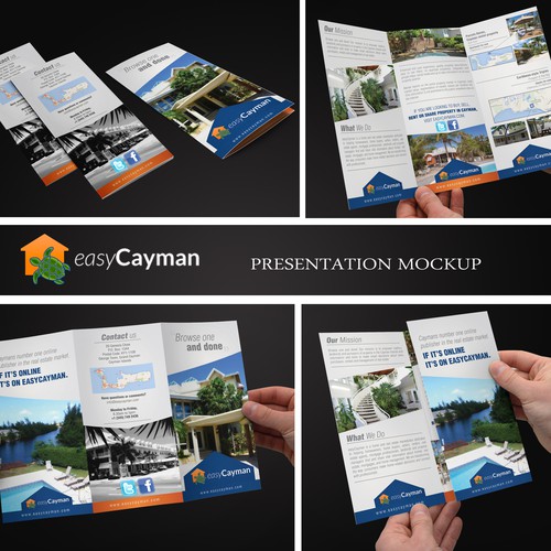 easyCayman property website brochure