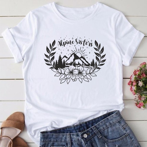 outdoor theme women's t-shirt