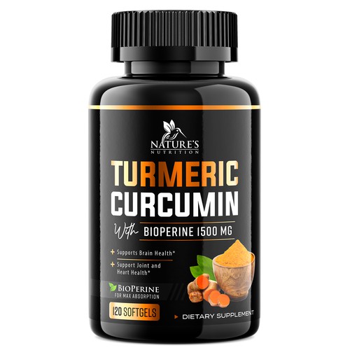 Turmeric Product Label