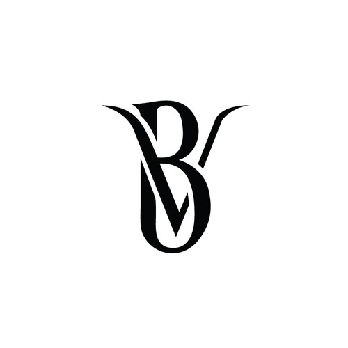 BV or VB Logo Concept