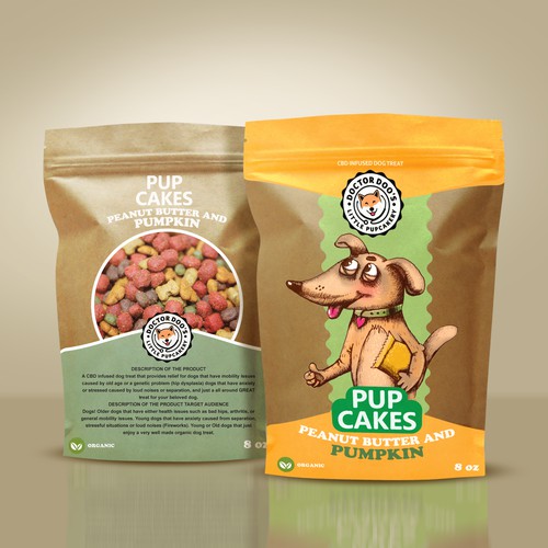 CBD Dog Treat company looking for a AWESOME package Design, you up for the challenge