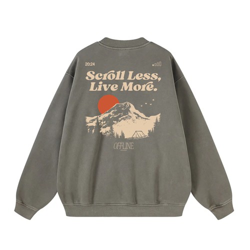 Vintage style, timeless also simple T-shirt