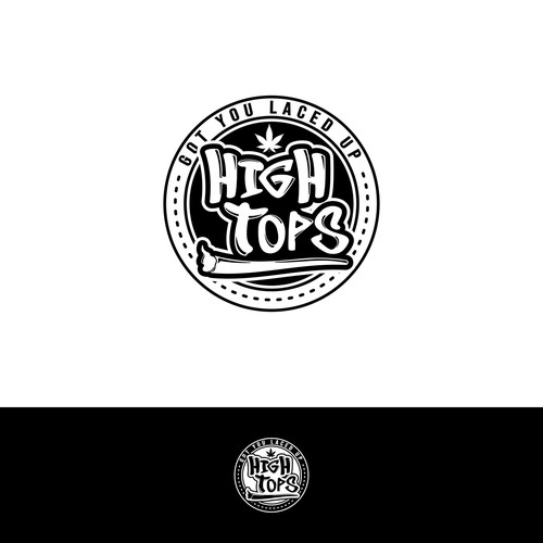 High Tops typhogrphy Logo