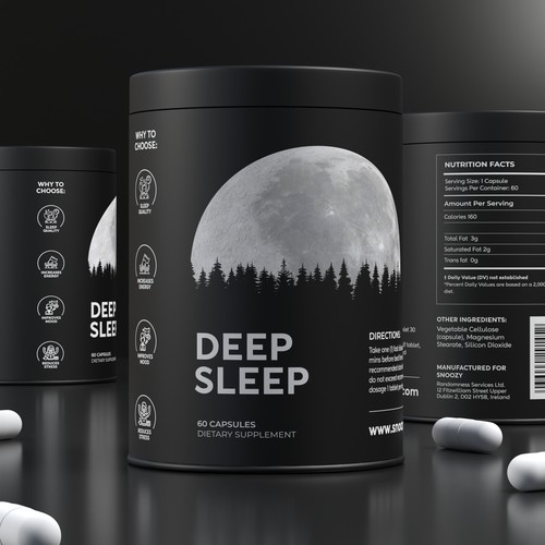 Deep Sleep supplement (concept)