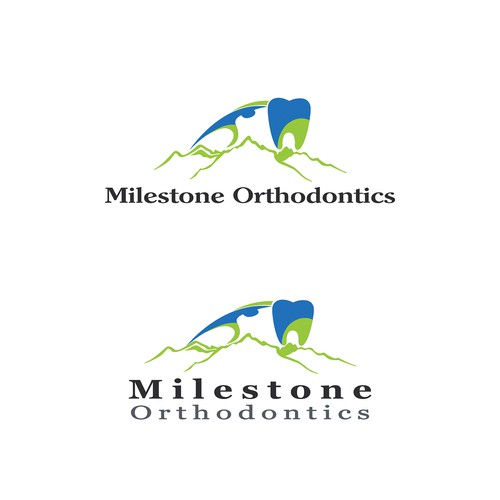 Iconic logo concept for orthodontic clinic