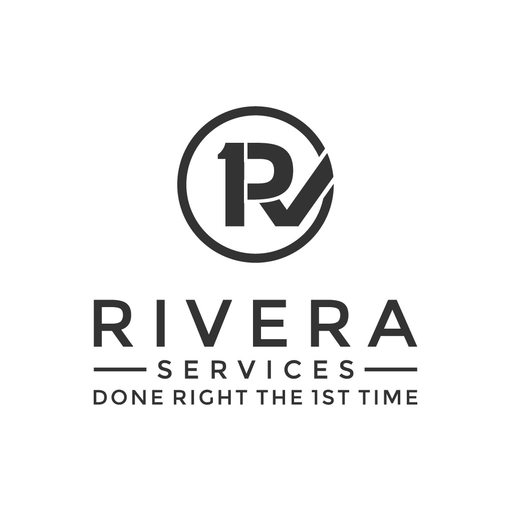 Design a powerful masculine logo for Rivera Services