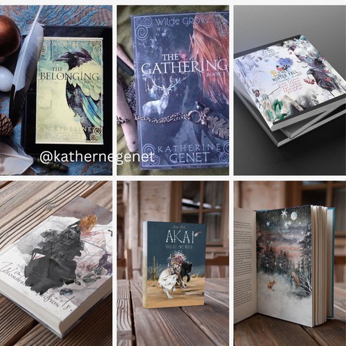 Cover design and illsutrations Traditional Art
