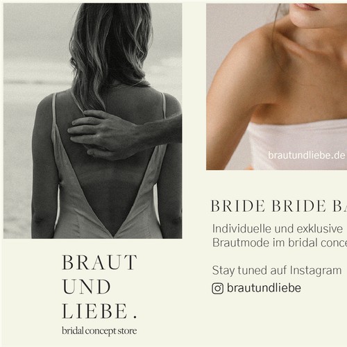 Pop up Ad Design for Braut und Liebe