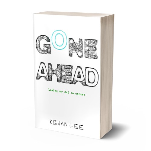 Book cover design for GONE AHEAD