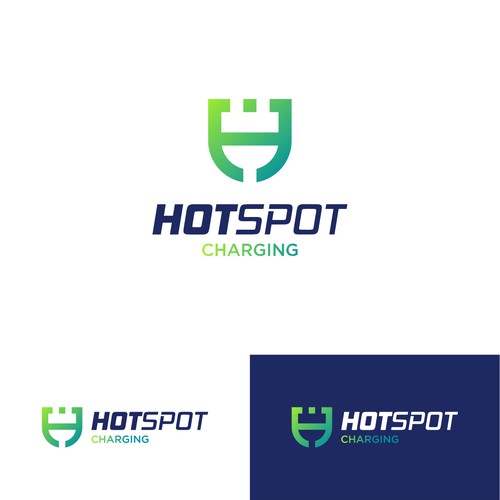 logo ev spot concept