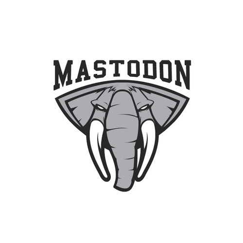 MASTODON logo for fitness apparel and other products