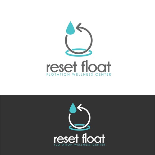 Logo for a spa