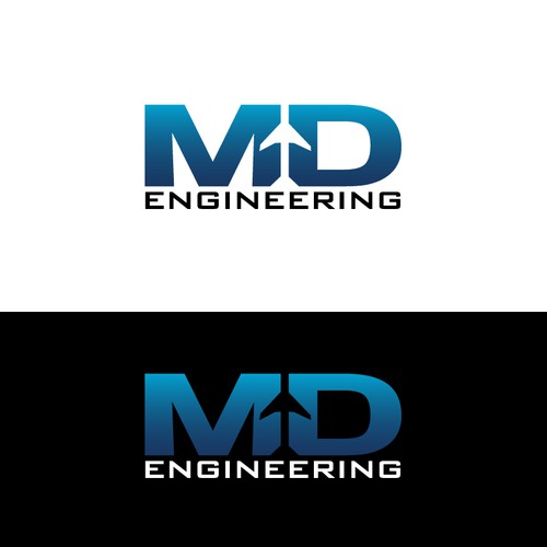 Create a new logo for a major US Aerospace Manufacturer - MD Engineering