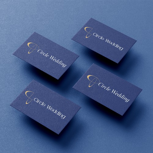 Circle Wedding Logo Design