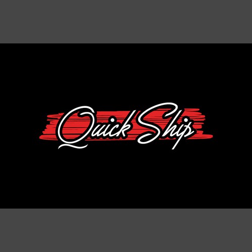 Simple logo for quick ship