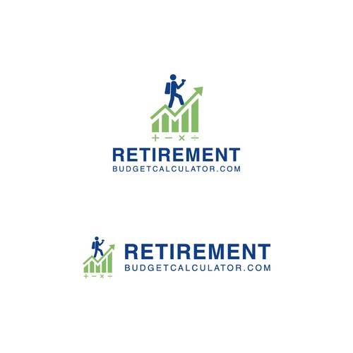 Logo for a retirement budget service website