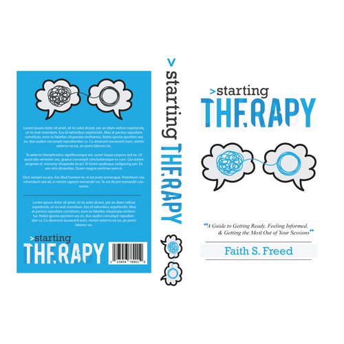 Book design entry for Starting Therapy part 4