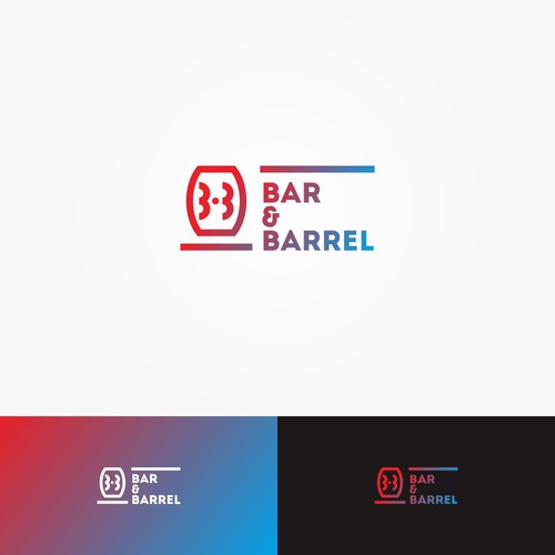 Logo concept for Bar & Barrel