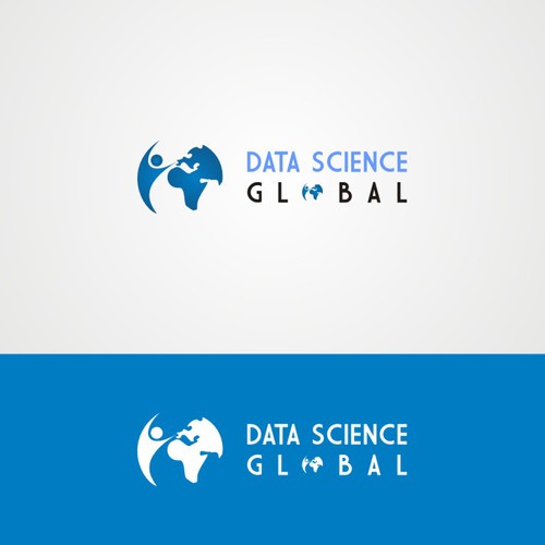 Data Science Global Logo Concept