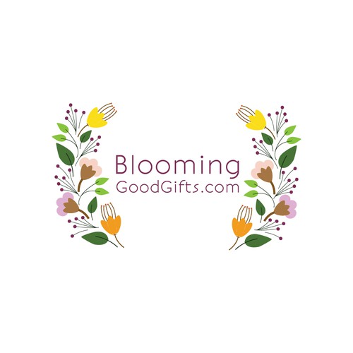 Online Brand Identity pack for a flower and gifting website