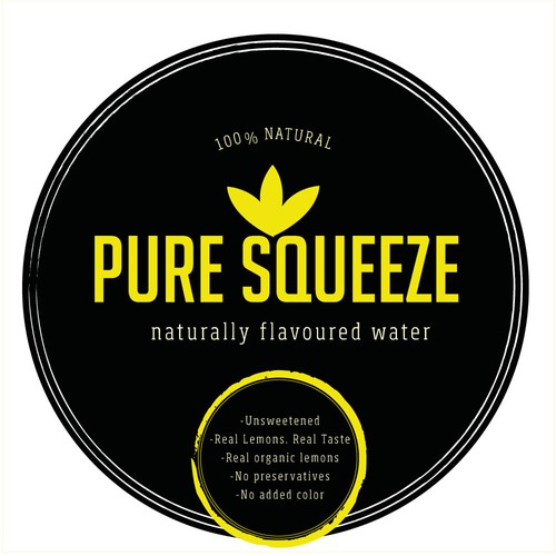 Pure squeeze logo
