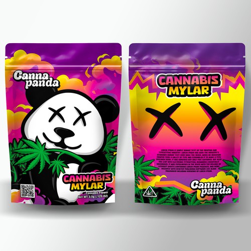 Cannabis Mylar packaging