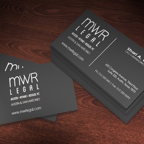Design Modern Business Card and Letterhead for Entrepreneurial Law Firm