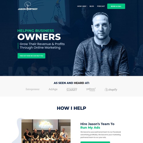 Personal Landing Page 