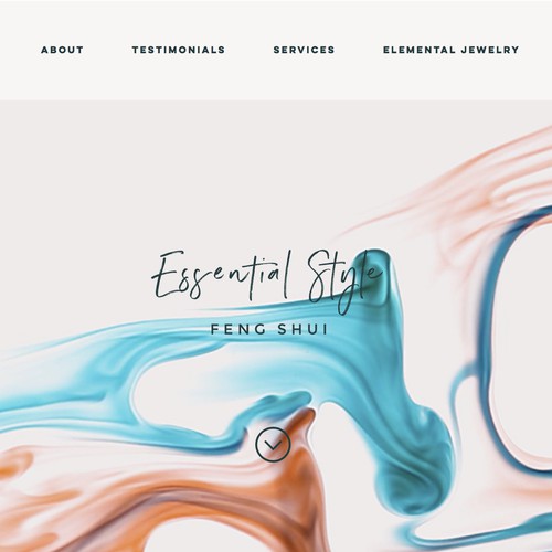 Hosted website design (Wix) for Essential Style Feng Shui