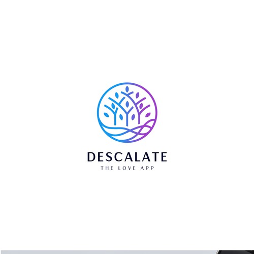Moder logo concept for Descalate 