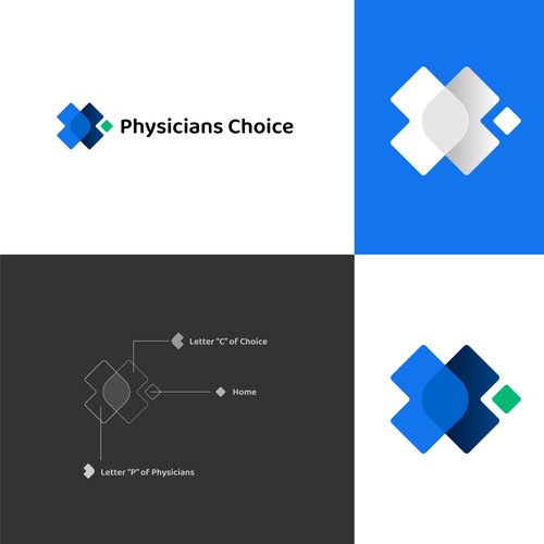 Logo concept for Physicians Choice