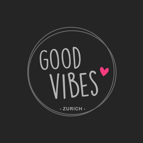 Logoconcept for GOOD VIBES Zurich