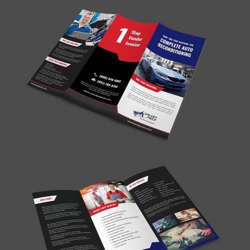 Brochure for Auto-Care Service Provider