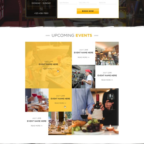 Restaurant Website 