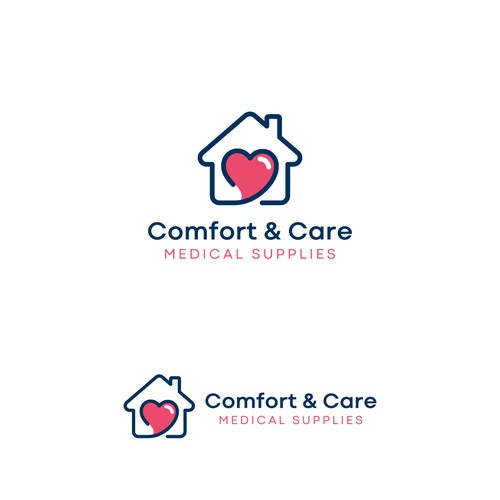 Confort & Care logo design