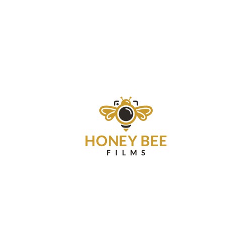 Bold logo concept for Honey Bee Films