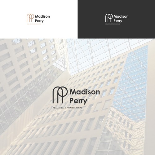 Modern logo concept for real estate agency