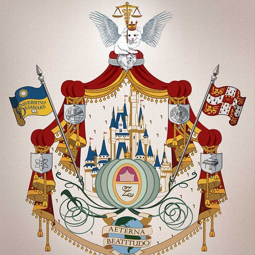 Create a Coat of Arm for Royal Fairy Tale Wedding