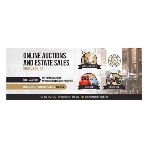 Facebook Cover Online Auction Company
